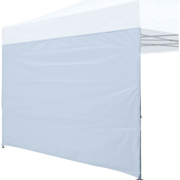 Clearance！10X10 Canopy Sidewall,Canopy Wall,Sunshade Sidewall for 10x10 Pop Up Canopy ,Canopy Shade Wall,Canopy Side Wall,Side Wall For 10X10 Canopy,Straight Leg Canopy,1 Pack Sidewall Only (White)
