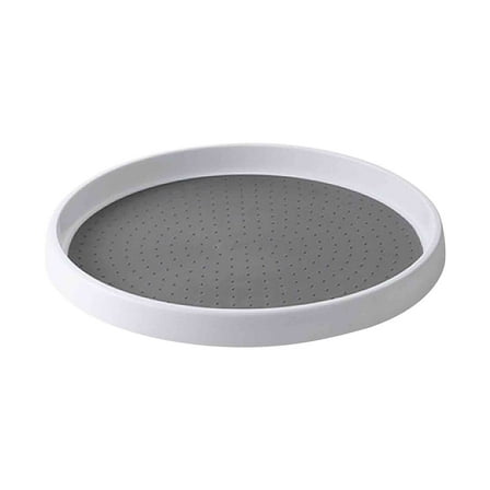 12 Inch Non-Skid Lazy Susan Organizers - Turntable Rack for Cabinet, Pantry Organization and Storage, Kitchen, Fridge, Bathroom Makeup Vanity Countertop, Under Sink Organizing, Spice Rack