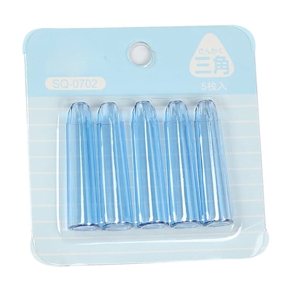 Clearance 12 Pcs Pencil Caps Plastic Pencil Tip Protector Cover Pencil Toppers Colorful Pencil Extender Holders For Stationery Supplies 6 Colors