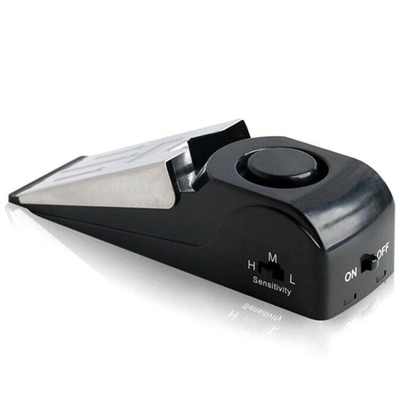 Door Stop Alarm Wireless Home Travel Security Portable Stoppers Wedge us X7O7