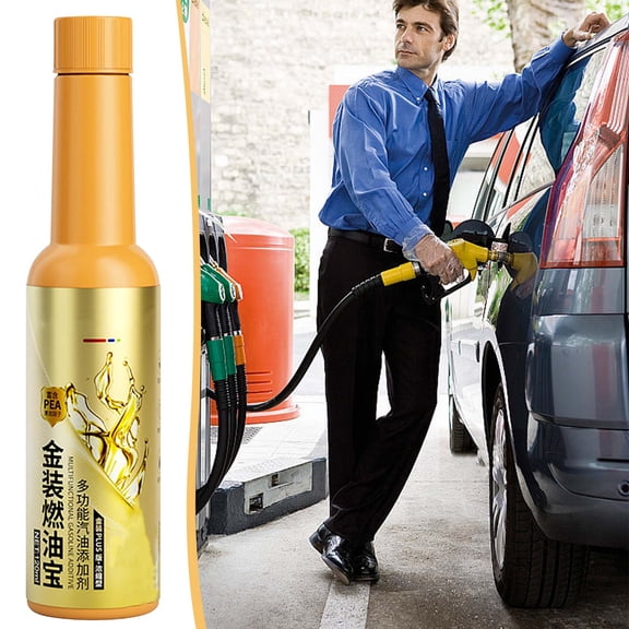 120ml Gasoline Additive Engine Carbon Cleaner Fuel Efficiency Booster Emission Reducer for Cars Trucks 5,000-80,000km Automotive Maintenance