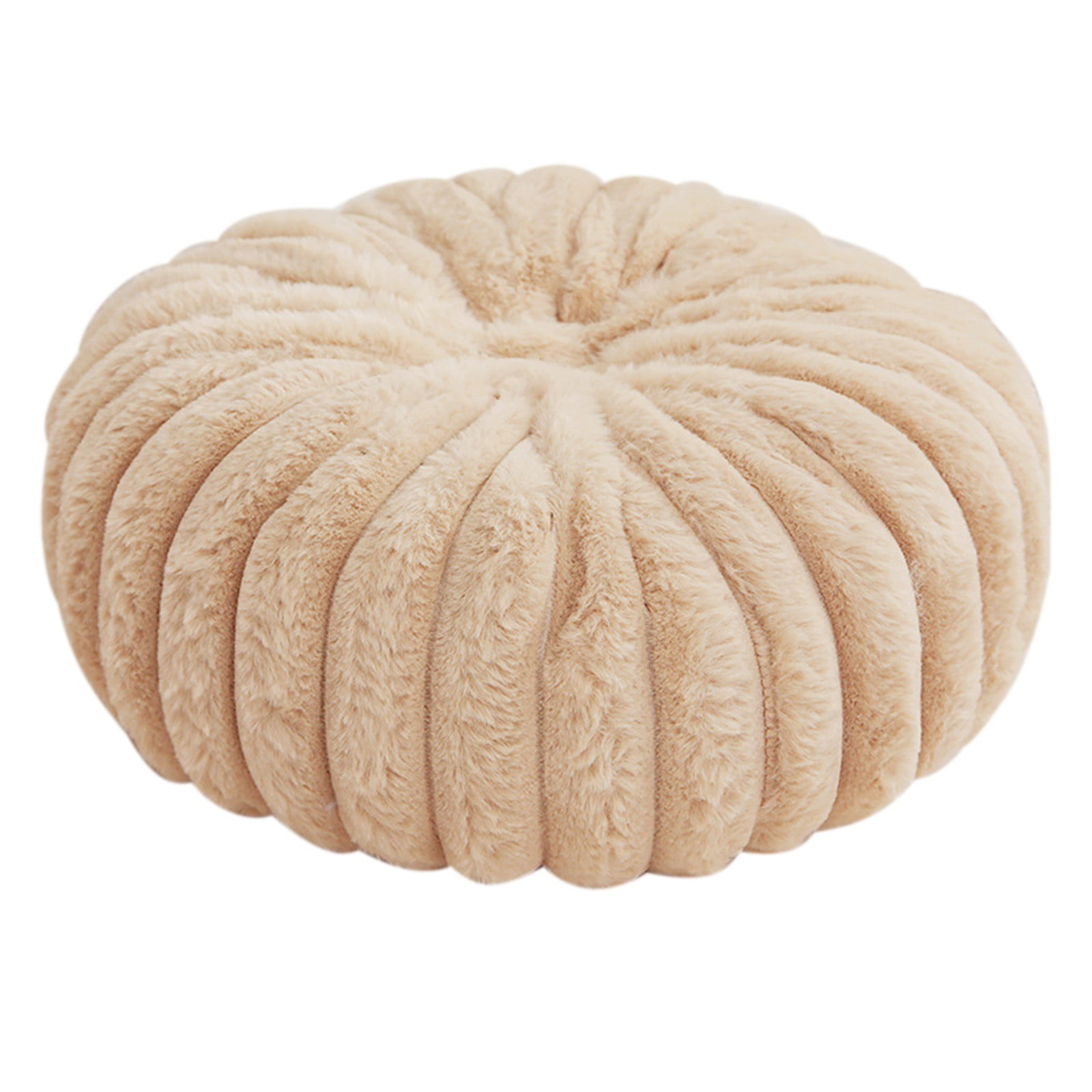 Hvmvliv 13.77x13.77x5.9in Throw Pillow for Couch Pumpkin Cushion Sofa Decorative Cushion Pumpkin Sofa Pillow Lazy Person Pillow Living Room Pillow Tatami Khaki
