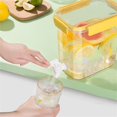 thumbnail image 1 of Clearance! Under $15 Beverage Dispenser with Lid and Faucet Food Grade Plastic Refrigerator Dispenser for Lemonade Cold Juice Injection Cooler Iced Tea, 1 of 8