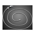 thumbnail image 1 of [Clearance!]16-24 inch Fashion Jewelry Sterling Silver 1 mm Snake Chain Necklace Women, 1 of 6