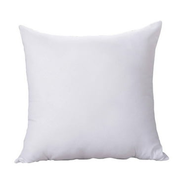 Clearance! 18x18in Throw Pillow Throw Pillow Inserts Cotton Pillow Filler & Decorative Squares Pillow Stuffer, Bed & Couch Pillow Inserts for Indoor Use White