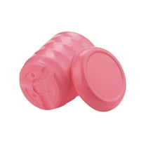 1 Pc Plastic Planters Indoor Pots, Mini Flower Seedlings Nursery Flower Pot with Pallet, Plant Pots Succulent Planter Nursery Pots,Modern Decorative Gardening,Elegant Flower Pot,Pink