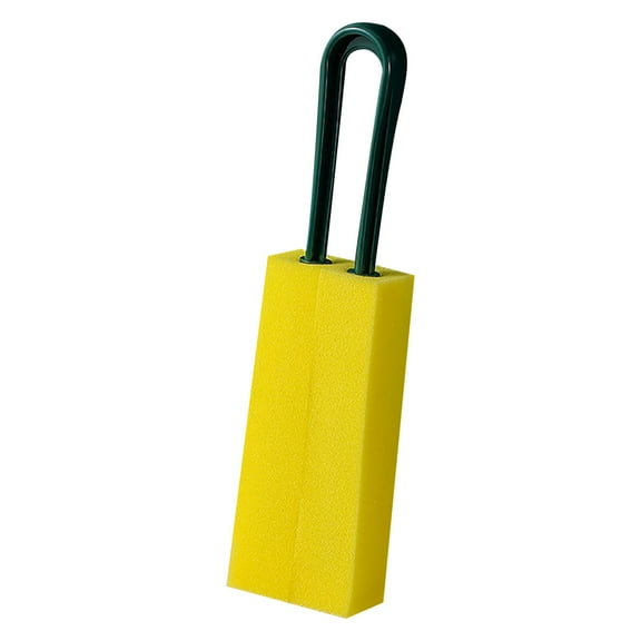 1PCS Dishwashing Foam Sponge Brush with Adjustable Long Handle Bottle Scrubber Cleaning Sponges Brushes Cleaner Soft for Baby Bottle Kitchen Clean Glasses Mugs Cups (Color Random)