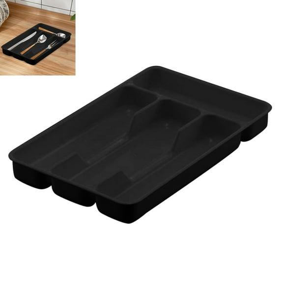 Clearance! 1PCS Silverware Organizer Storage Tray, Durable Cutlery Expandable Tray for Kitchen Drawer, Practical Tableware Storage for Kitchen Drawer Holding Flatware, Kitchen Tools Drawer