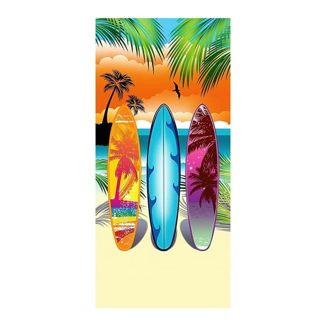 Clearance! 1Pc Beach Towel Microfiber Beach Towel Ultra Light Hawaiian