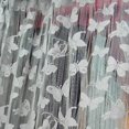 thumbnail image 1 of Clearance!1Pc Butterfly Pattern Tassel String Door Curtain Window Room Curtain Divider Scarf White, 1 of 6