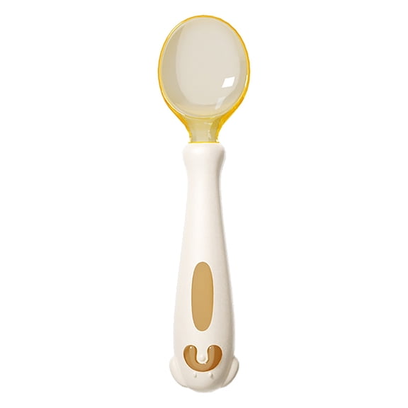 Clearance Under $2, 1 Pack Bendable Spoon, Adaptive Eating Utensil, Easy Grip Flatware with Flexible Handle, Heat-Resistant for Self-Feeding Training, for Adults, One Size(A)