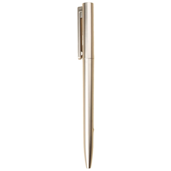Clearance Under $2, 1 Pack Detachable Office Pens, 0.7mm Medium Point Ballpoint Pen, Smooth Writing Pen with Replaceable Refill for Journaling, 12.3*1cm(Silver)