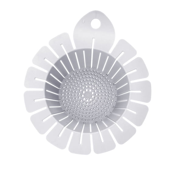 Clearance Under $2, 1 Pack Kitchen Sink Strainer Basket, Corner Sink Drain Net, Clog-Free Mesh Food Catcher for Vegetable Scraps, Durable Plastic Material for Home Sinks, One Size (White)