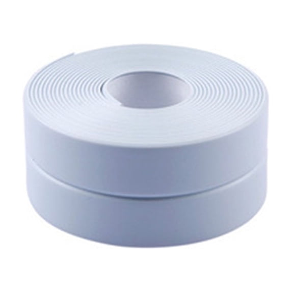 Clearance Under $2, 1 Roll Waterproof Caulk Strip, Self-Adhesive Sealant Tape for Bathtub Kitchen Sink and Toilet, PVC Sealing Trim for Corners, 2.2cm x 3.2m(blue)