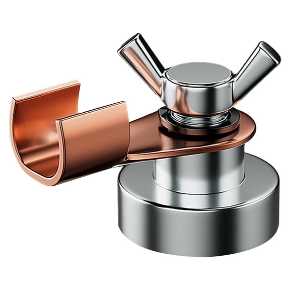 Clearance Under $2.14! 1PC Magnetic Welding Clamp, Grounding Tool with Adjustable Copper Head for Metalwork, Metal, for Workshop & Fabrication, (3.5x3.5cm, A)