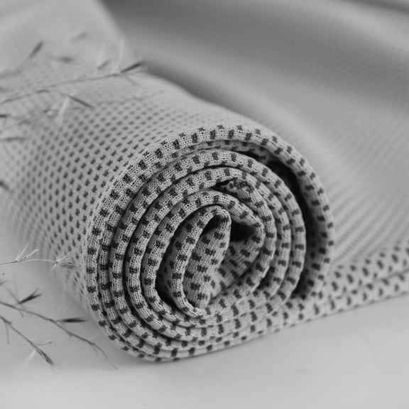 Clearance Under $2.69! 1PC Cool Sense Fabric, Breathable Polyester Material for DIY Sewing & Crafts, Polyester, for Clothing & Accessories, (90x160cm, Grey)