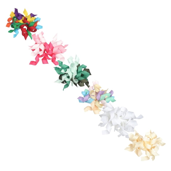 Clearance Under $2.76! Pre-Made Bows for Gift Wrap, Soft Hues Ribbon Bow for Basket Decoration, for Wine Bottle, Present Bow for Birthday, Party, Anniversary