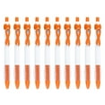 thumbnail image 1 of Clearance Under $2.84! 10PCS Ribbon Awareness Pens, Retractable Gel Roller Pens with Pink Ribbon Design, Plastic, for Gifting & Events, (13cm, Orange), 1 of 4