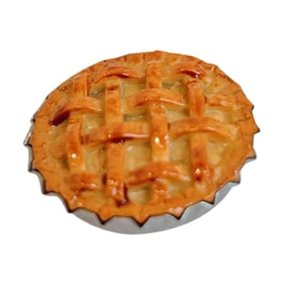 Clearance Under $2 Miniature Apple Pie, Dollhouse Decor, 1PC Style A Miniature Apple Pie Pretend Play Dessert for Dollhouse Decor, Yellow Spread, Jam Design