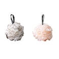 thumbnail image 1 of Clearance!2 Pcs Loofah Sponge,Bath Loofah Sponge,Exfoliating Bath Sponge Body 75g Scrubbers Sponge Pouf Body Wash Loofahs Set of Flowers Color Mesh Pouf Bath Large Body Wash Puff, 1 of 6