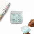 thumbnail image 1 of Clearance 20/1 Pieces Plastic Rings Plastic Loose Leaf Rings Multi Color Plastic Book Rings Flexible For Cards Document Stack And Swatches Organization Home Or Use，5 Color (15 Mm), 1 of 9