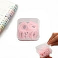 thumbnail image 1 of Clearance 20/1 Pieces Plastic Rings Plastic Loose Leaf Rings Multi Color Plastic Book Rings Flexible For Cards Document Stack And Swatches Organization Home Or Use，5 Color (15 Mm), 1 of 9