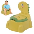 thumbnail image 1 of Clearance under $20 Baby Potty toilet Cartoon Dinosaur Training Potty toilet toddler Potty Chair With Rubber Base toilet Tissue Dispenser & Guard Children toilet Training for Child toddler, 1 of 9