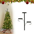 thumbnail image 1 of Clearance Under $20 Black Triple Tree Topper Tree Topper Candle Holder Candelabra Tree Topper For Christmas 3 Tier Candle Holder Christmas Topper Uniq, 1 of 6
