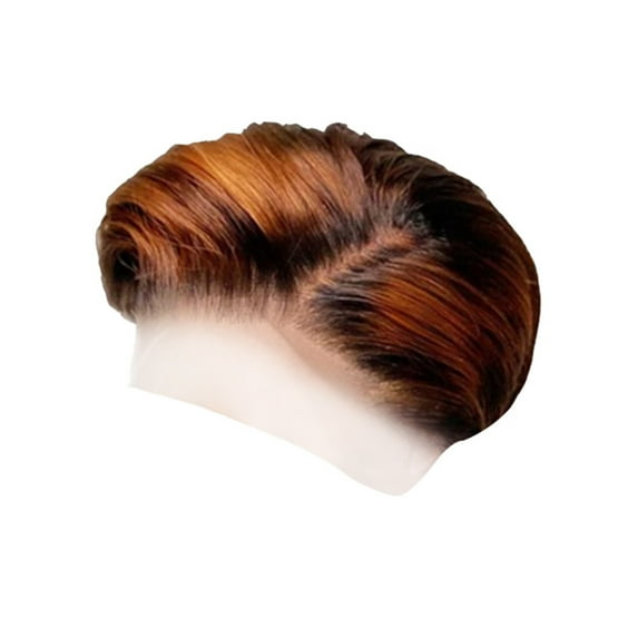 Clearance 2024!Human Hair Wig Hair Lace Front Bob Wigs For Black Women 150% Density Synthetic Gold Blonde Short Wig For Daily Use Headband Wigs