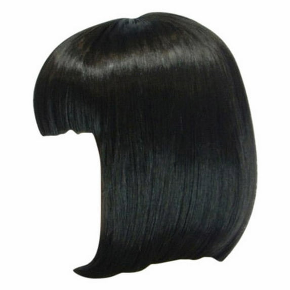 Clearance 2024!Human Hair Wig Women's Wig Black Fiber High Temperature African False Head Cover Human Hair Wig Glueless Lace Front Human Straight Hair Headband Wigs