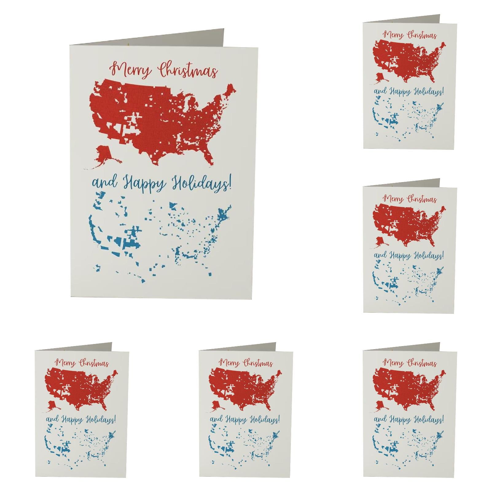 Clearance！2025 Merry Christmas America Card 2025 Presidential Election