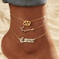 Clearance！ 2024 New Jewelry Niahfd 12 Constellation Alloy Anklets for