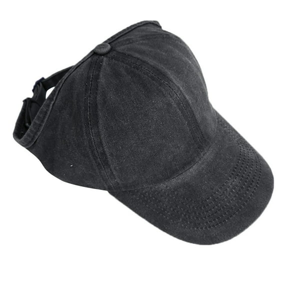 Clothing 2025!Women Men Outdoor Adjustable Ponytail Baseball Cap Sunhat Peaked Cap
