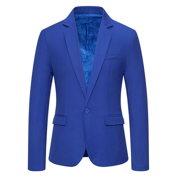 ZVNAΖH Mens Blazer Jacket Casual Suit Jacket Regular Fit Lapel Business Daily Lightweight Sport Coats Blazers