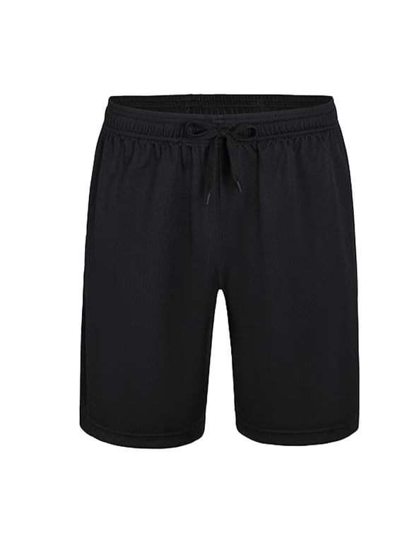 ZVNAΖH Lightweight Quick Dry Gym Workout Athletic Shorts for Men Drawstring Summer Beach Shorts