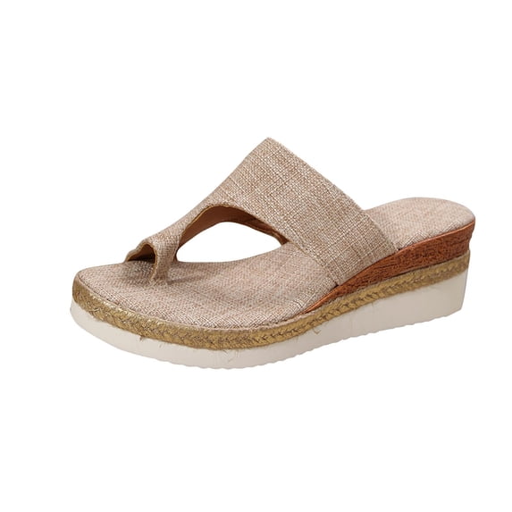 ZVNAΖH Slippers for Women, Womens Flip Flops Summer Beach Casual Walking Thong Sandals Thick Sole Slippers