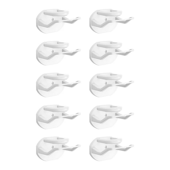 Clearance 2026 10PCS Adhesive Hat Hooks for Wall Super Strong Hat Rack for Baseball Caps Hat Organizer Display for Home Decor Hat Hangers Holder for Wall Door Closet No Drilling (White)
