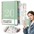 thumbnail image 1 of Clearance 2026-2027 Planner - Planner 2026-2027 Weekly and Monthly, Jul. 2026 - Jun. 2027, 8.5 X 11 Inch, Academic Weekly and Monthly Planner with 12 Tabs, Thick Paper, Wire Binding, Pocket Notebook, 1 of 9