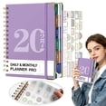 thumbnail image 1 of Clearance 2026-2027 Planner - Planner 2026-2027 Weekly and Monthly, Jul. 2026 - Jun. 2027, 8.5 X 11 Inch, Academic Weekly and Monthly Planner with 12 Tabs, Thick Paper, Wire Binding, Pocket Notebook, 1 of 9