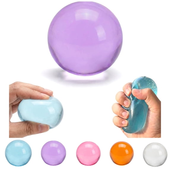 Clearance! 2026 New Coconut Oil Squish Toys, Dumpling Squish Coconut Squeeze Ball, Stress Ball, Non-Sticky Slow Rising Balls, Portable Squishies for Relaxation Focus(Purple)