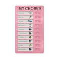 thumbnail image 1 of ZZYuan Chore Chart for Adults Boards To Do List RV Checklist Board Portable Chores Chart for Multiple Kids Detachable Plastic DIY Message Home Travel Planning Reminder Chart School Supplies, 1 of 8