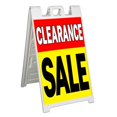 thumbnail image 1 of Clearance (24" X 36") Standard A-Frame Signicade, Includes Decal Applied To Stand, 1 of 4