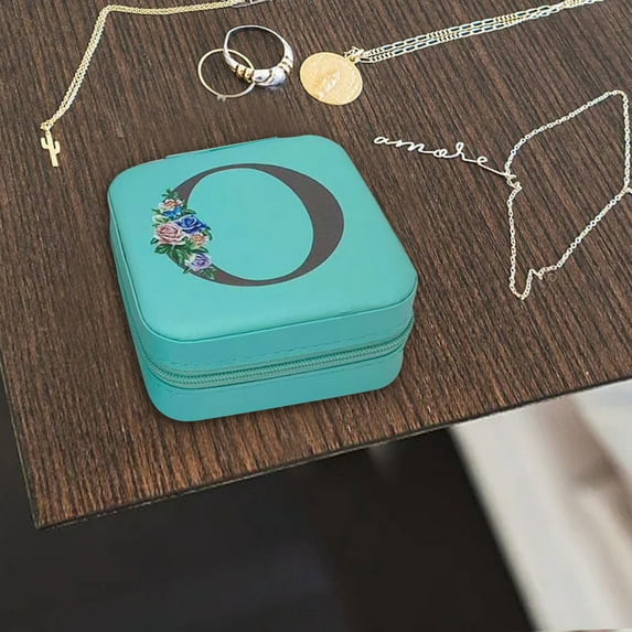 Clearance 26 Letter Printed Storage Bins with Lids, Foldable PU Fabric Storage Boxes with Lids, Collapsible Closet Organizer Containers with Cover for Home Bedroom Office 308a