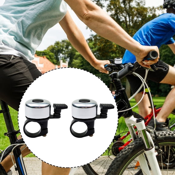 Clearance! 2PCBike Bells Aluminum Alloy For Adults And Kids Fit For Mountain/Road Bike
