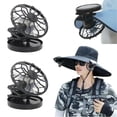 thumbnail image 1 of 2Pcs Solar Powered Fan, Electric Mini Clip On Solar Fan Air Conditioner Cooling Cell Fan Mini Solar Fan No Battery Needed for Outdoor Travel Camping Hiking Cooling Ventilation, 1 of 9