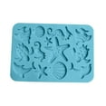 thumbnail image 1 of Clearance Under $3, 1 Pack Sea Life Silicone Mold, Starfish and Shell Chocolate Mold, Non-Stick Candy and Fondant Mold for Cake Decorating and Crafts, Baking Supply, One Size(C), 1 of 4