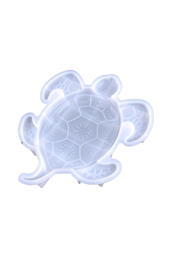 Clearance Under $3.44! 1PC Turtle Pendant Mold, Silicone Resin Casting Mould for DIY Jewelry & Crafts, Silica Gel, for Keychain & Home Decor, (One Size, White)