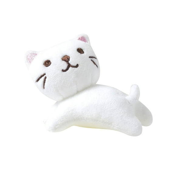 Clearance!3.9 Inch Tiny Cat Plush Doll,Creative Decorative Decoration Toy Backpack Charms School Bag Ornaments Super Cute Plush Cat Toys for Kids and Adults Gifts for Christmas Halloween