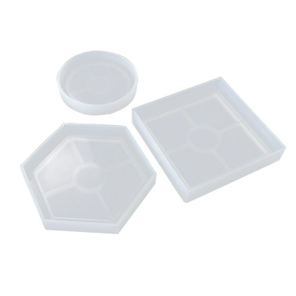 Clearance 3 Pack DIY Silicone Molds for Resin, Resin Molds Ashtray