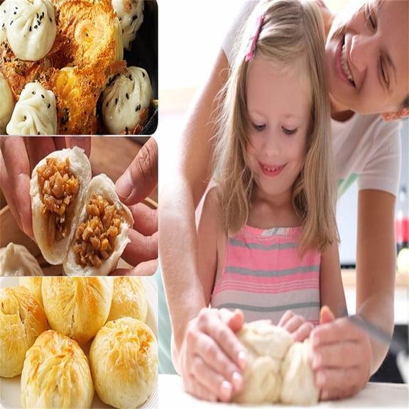 Clearance! 3 in 1 Dumpling Maker Machine, Dough Presser Dumpling Press Wrapper, Home DIY Empanada Mold Making Tool 5x10x7inch A